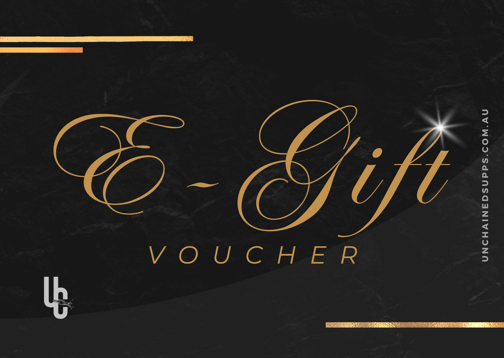 Unchained Supplements E-Gift Voucher