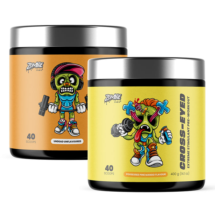 Zombie Labs Cross Eyed + Pumpz Stack