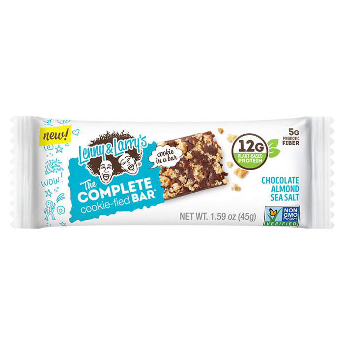 Chocolate Almond Sea Salt Complete Cookie-Fied Bar