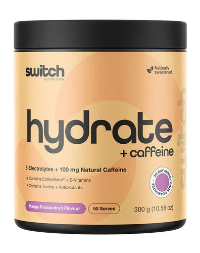 Hydrate + Caffeine