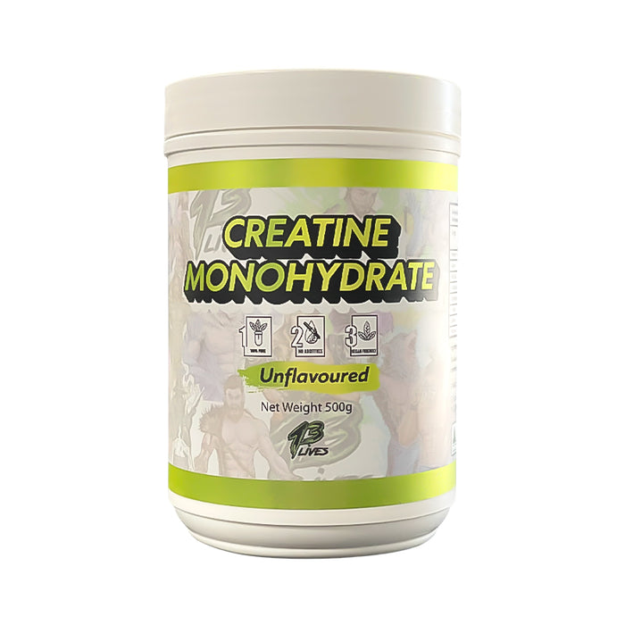 Creatine Monohydrate 500g - 13 Lives