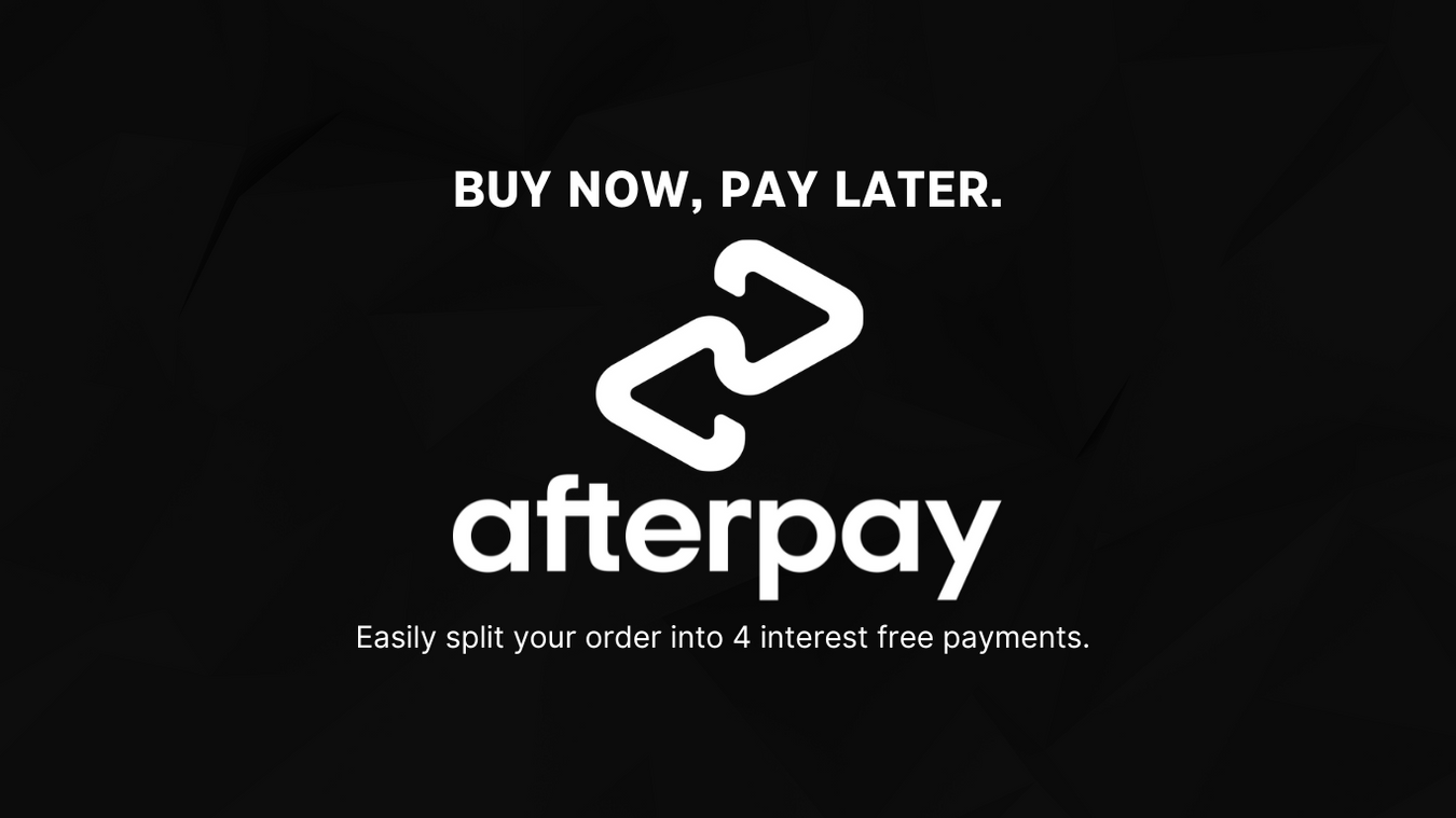 AfterPay now at Unchained Supplements