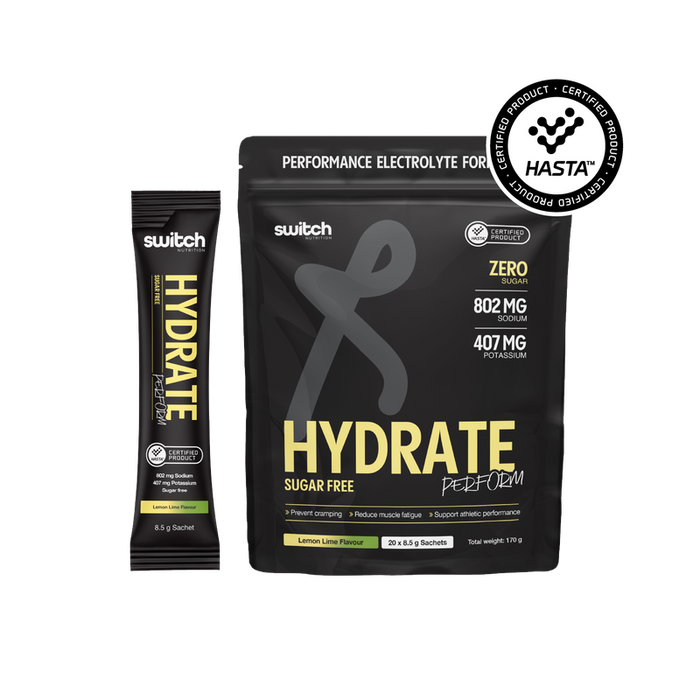 Hydrate Perform Sugar Free (20 Serve Sachets)