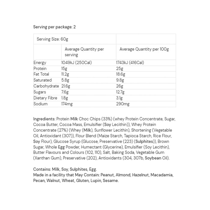 The Growth EQ Protein Cookie