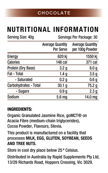 Pure Cream of Rice