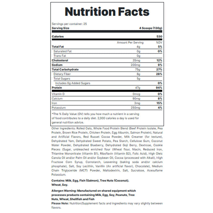 MRE Meal Replacement