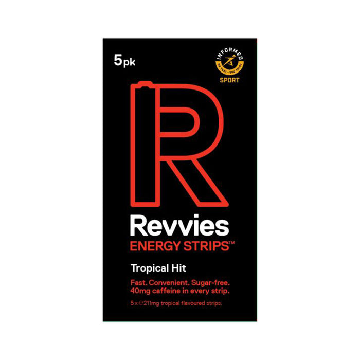 Revvies Energy Strips 5pk 40mg