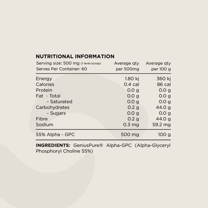 Alpha GPC (Powder)