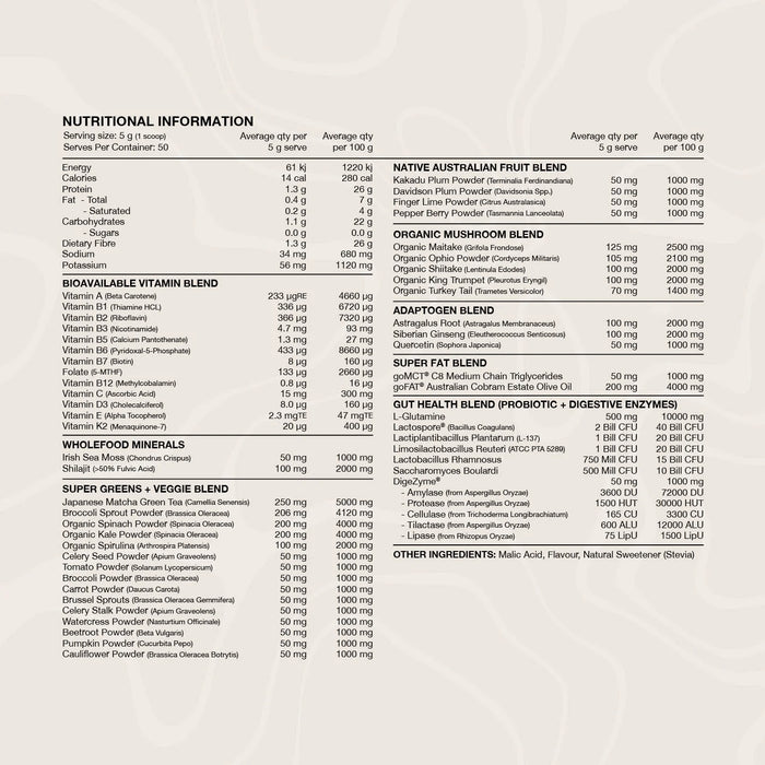 Greens (20 Serv Sachets)