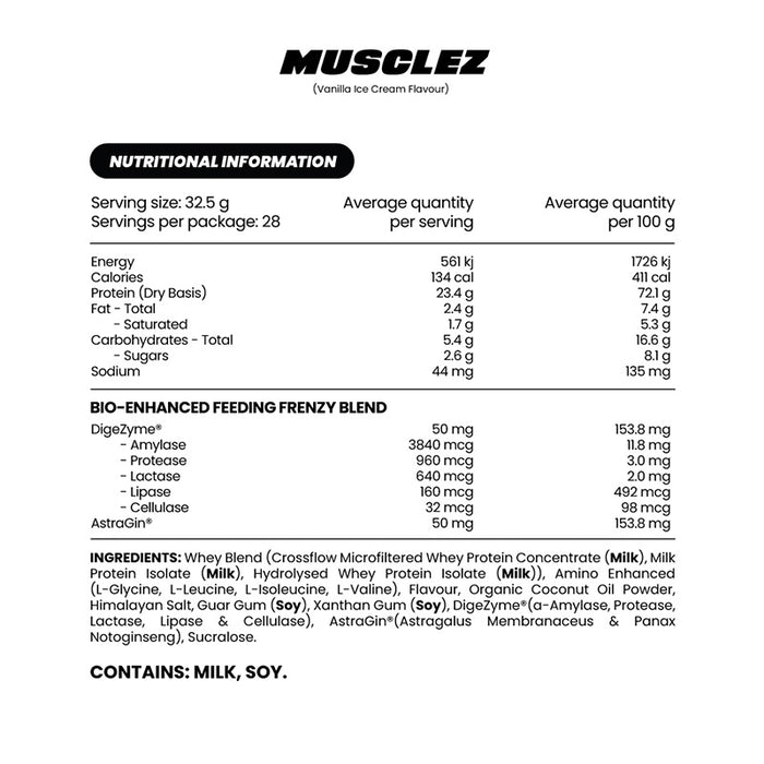 Zombie Labs Musclez Protein + Creatine Bundle