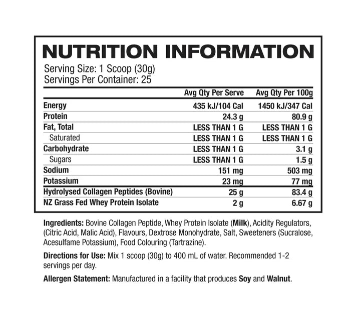 Protein Water Collagen & WPI