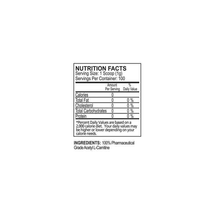 Acetyl L-Carnitine - EHP Labs | Unchained Supps Australia Unchained Supplements Acetyl L-Carnitine - EHP Labs | Unchained Supps Australia Unchained Supplements